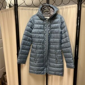 Kenneth Cole New York Blue Puffer Jacket
